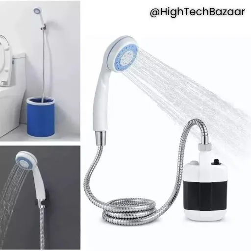 Portable Outdoor Battery Powered Shower Pump